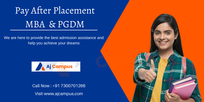 Pay After Placement (MBA & PGDM)