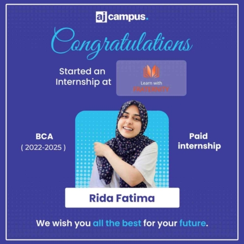 Rida Fatima internship